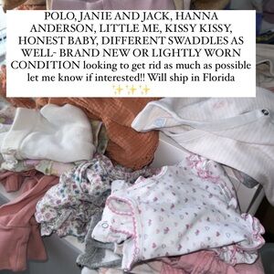 BABY CLOTHES AND SWADDLES LUXURY BRANDS